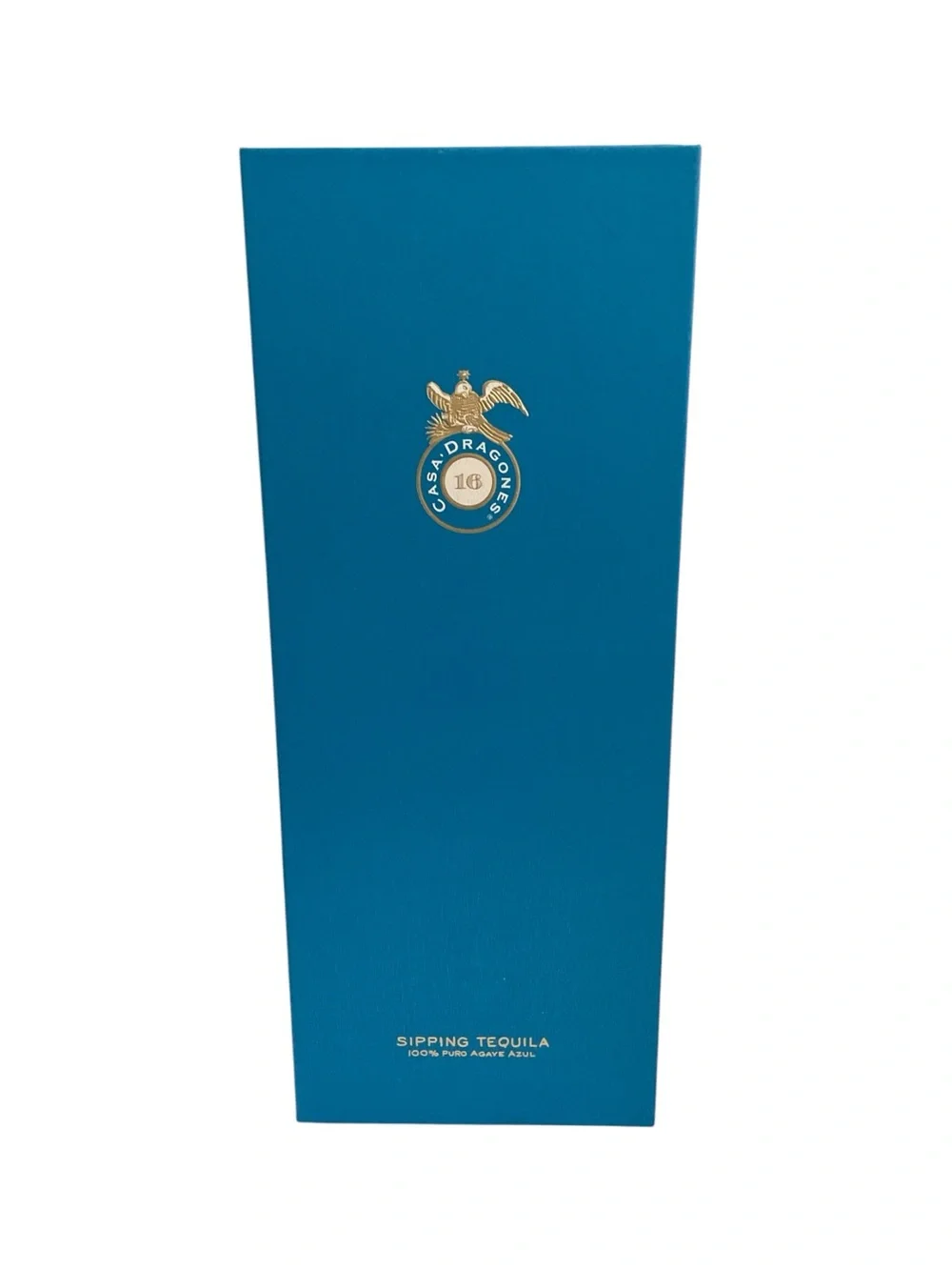 Casa Dragones Sipping Tequila Gift Box - Teal Blue limited edition